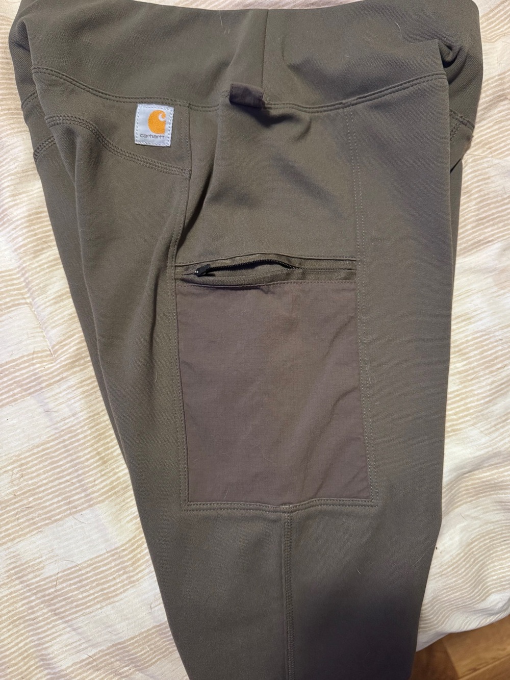 Carhartt Woman’s Force light/mid weight utility Leggins - Olive Green (XS)